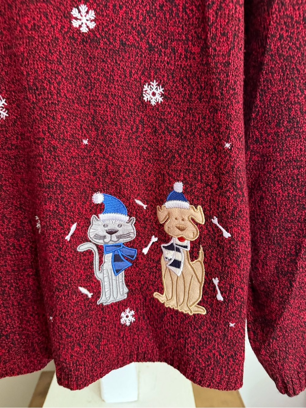 Carroll Reed Winter Pets Sweater - Picture 5 of 9
